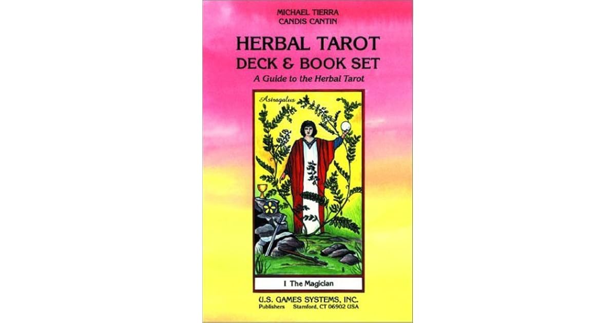 Herbal Tarot Deck & Book Set A Guide to the Herbal Tarot by Tierra