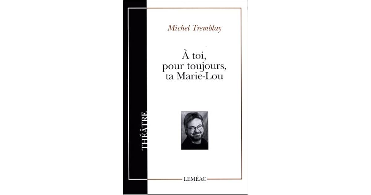 A Toi Pour Toujours Ta Marie Lou Audio