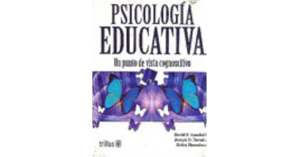 Psicología Educativa Un Punto De Vista Cognoscitivo Pdf