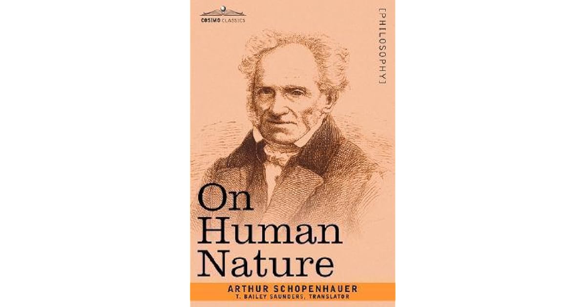 Arthur essay human nature schopenhauer image