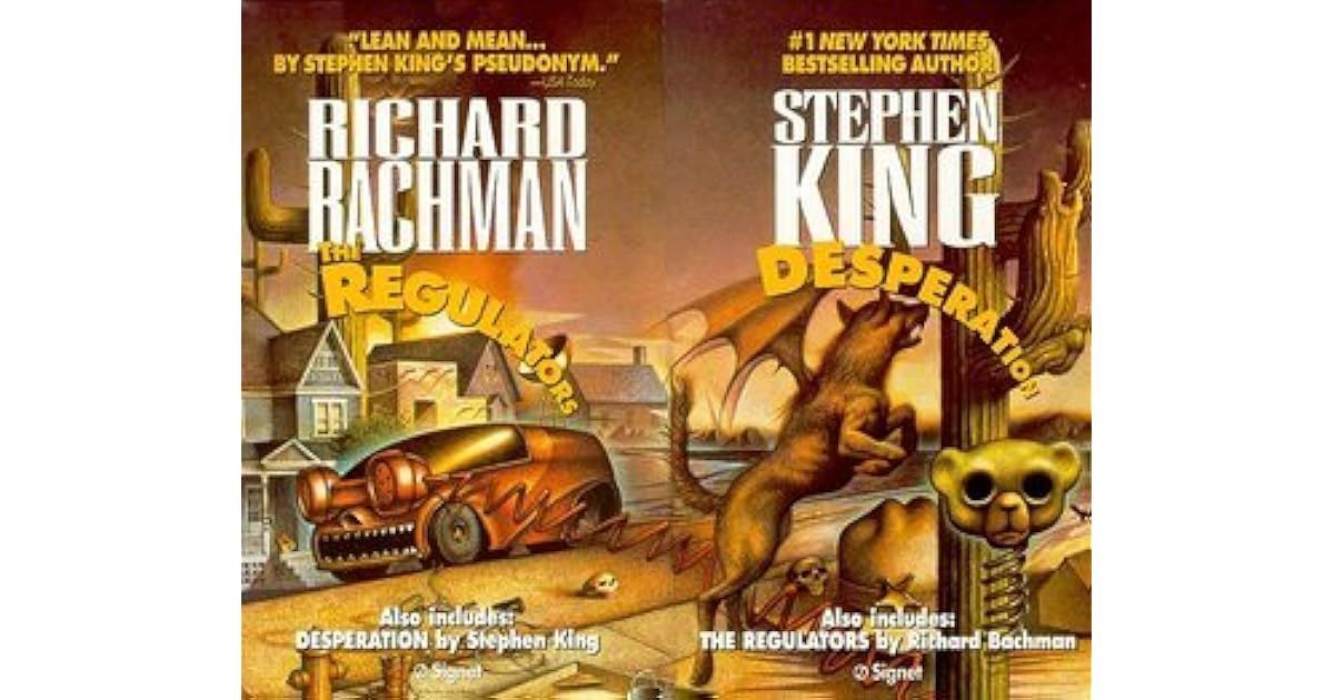 Stephen King Box Set Desperation, The Regulators by Stephen King