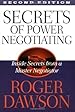 Book cover for Secrets of Power Negotiating: Inside Secrets from a Master Negotiator