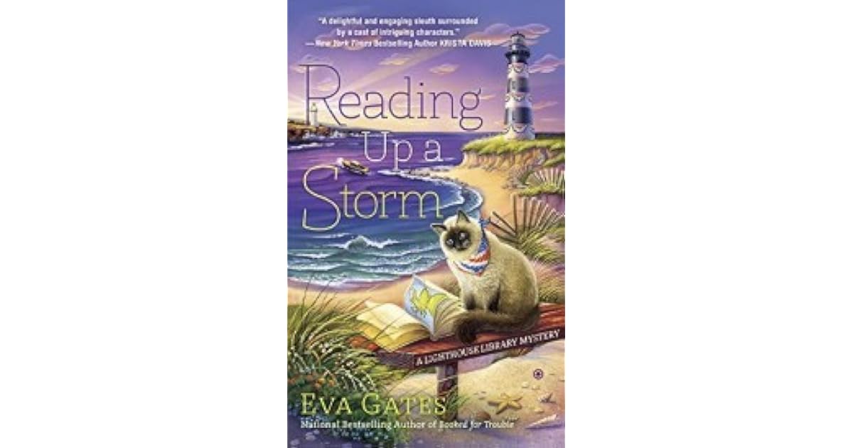 Reading Up a Storm (Lighthouse Library Mystery 3) by Eva Gates