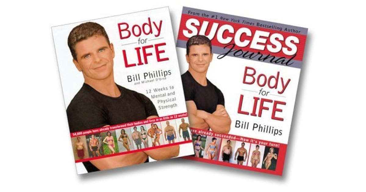 Bill Phillips Body For Life TwoBook Set by Bill Phillips