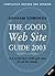 The Good Web Site Guide 2003 by Graham Edmonds