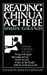 Reading Chinua Achebe by Simon Gikandi Reading Chinua Achebe by Simon Gikandi