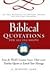 Biblical Quotations for All Occasions  by Stephen Lang
