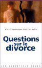 Questions sur le divorce
