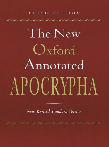 The New Oxford Annotated Bible, New Revised Standard Version