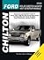 Chilton's Ford Pick Ups Expedition Navigator: 1997 02 Repair Manual