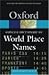The Concise Dictionary of World Place-Names (Oxford Quick Reference)