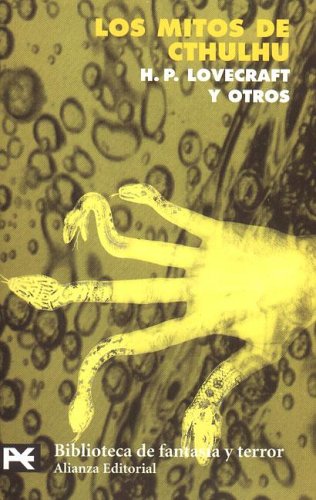 Portada de Los mitos de Cthulhu, de H.P. Lovecraft