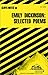 Emily Dickinson : Selected Poems (Cliffs Notes)