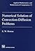 Numerical Solution Of Convection Diffusion Problems