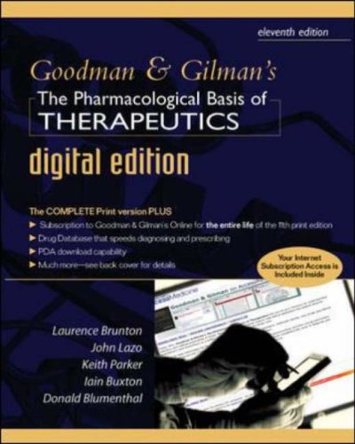 Goodman and Gilman's Pharmacological Basis of Therapeutics Digital Edition (Hardcover)