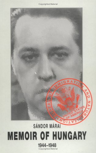 Memoir of Hungary 1944-1948 (Paperback)