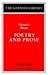 Poetry and Prose