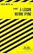 CliffsNotes on Gaines' A Lesson Before Dying by Durthy A. Washington