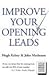 Improve Your Opening Leads (Master Bridge Series)