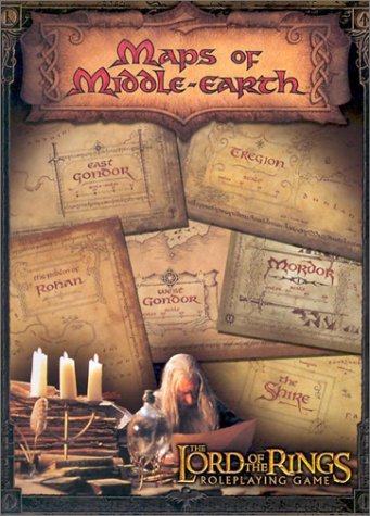 Maps of Middle Earth: The Lord of the Rings Map Set (Paperback)