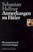 Anmerkungen zu Hitler by Sebastian Haffner