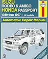 Isuzu Rodeo & Amigo, Honda Passport Automotive Repair Manual