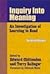 Inquiry Into Meaning by Edward A. Chittenden Inquiry Into Meaning by Edward A. Chittenden