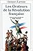 Les Orateurs De La Révolution Française