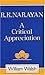 R. K. Narayan: A Critical Appreciation