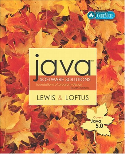 Java Software Solutions: Foundations of Program Design (Paperback)