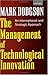 The Management of Technological Innovation: An International and Strategic Approach