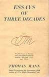 Essays of Three Decades