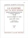 Le Cloître de la rue d'Ulm (livre non massicoté), cahier 4