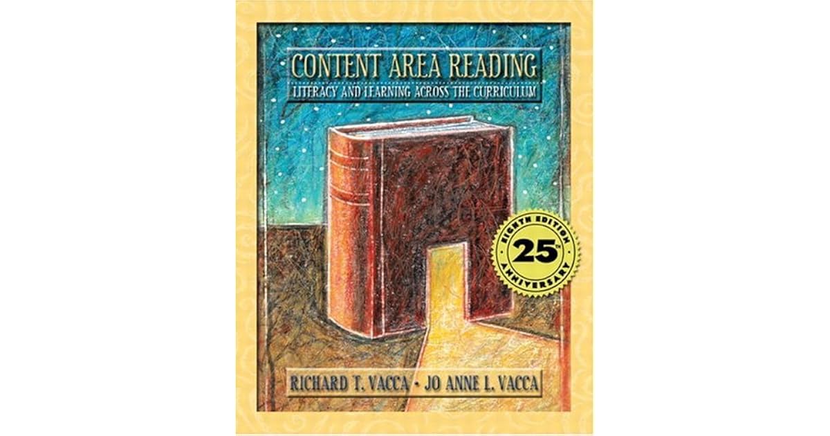 Content Area Reading Literacy and Learning Across the Curriculum