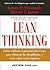 Lean thinking by James P. Womack