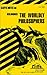 Cliffsnotes Worldly Philosophers Notes