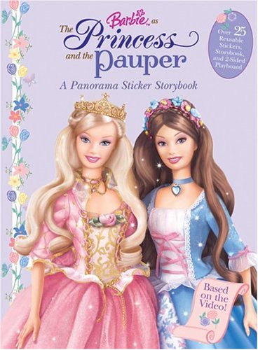 Princess and the Pauper (Barbie Panorama Sticker Book)