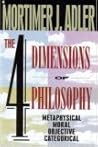 The FOUR DIMENSIONS OF PHILOSOPHY, METAPHYSICAL, MORAL OBJECTIVE, CATEGORICAL
