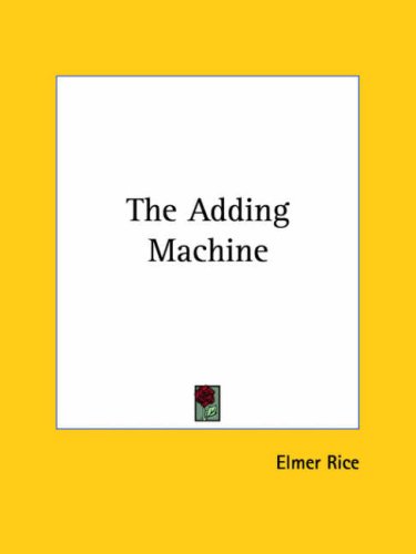 The Adding Machine (Paperback)