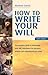 How to Write Your Will