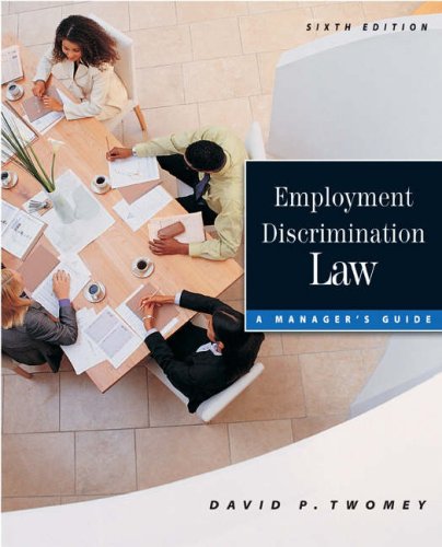 EMPLOYMENT DISCRIMINATION LAW (Paperback)