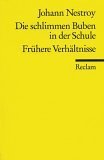 Die schlimmen Buben in der Schule / Frühere Verhältnisse (Paperback)