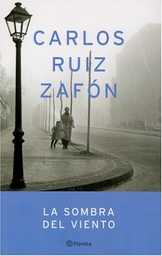 Portada de La sombra del viento, de Carlos Ruiz Zafón