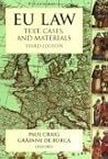 EU Law: Text, Cas...