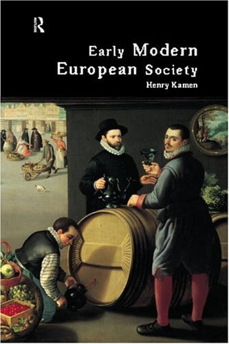 Early Modern European Society (ebook)