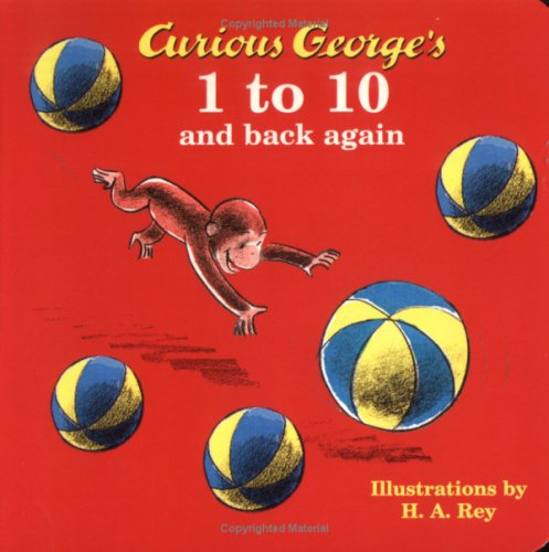 Curious George's 1 to 10 and Back Again (Curious George Board Books)