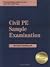 Civil PE Sample Examination