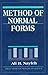 Method of Normal Forms (Wiley Series in Nonlinear Science)