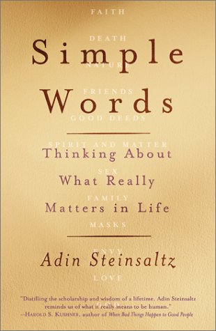 Simple Words: Thinking About What Really Matters in Life (Paperback)