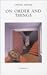 On Order and Things (Essential Poets Series 115)